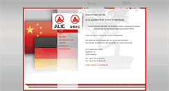 Desktop Screenshot of alic-deutschland.com